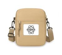 Structure moléculaire scientifique autour du sac à bandoulière pour téléphone portable, sac à main, mini sac à bandoulière