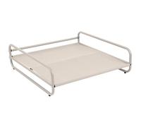 Structure pour fauteuil et pouf de salon de jardin modulable beige - Mixi