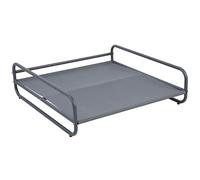 Structure pour fauteuil et pouf de salon de jardin modulable gris - Mixi