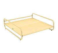 Structure pour fauteuil et pouf de salon de jardin modulable jaune Mixi, Oviala