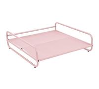 Structure pour fauteuil et pouf de salon de jardin modulable rose - Mixi