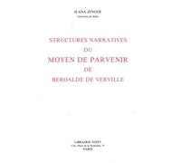 Structures narratives du Moyen de parvenir de Beroalde de Virville - Ilana Zinger - Nizet - broché - Etude