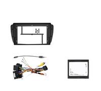 Structures pour Tableaux de Bord Convient pour Seat Ibiza 2008-2015 : Cadre de façade d'autoradio multimédia 9 Pouces, Panneau Montage sur Tableau Bord, câble Canbus