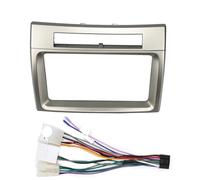 Structures pour Tableaux de Bord Façade d'autoradio CD/DVD 2DIN 7 Pouces Convient pour Toyota Corolla Verso 2004-2009 (Cadre de Fixation Inclus)