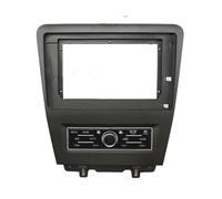 Structures Tableaux Bord Autoradio 10,1 Pouces avec GPS Lecteur MP5 Système Android Stéréo pour Ford pour Mustang 2008-2013 Façade Cadre Tableau Bord Inclus(Only Frame)