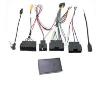 Structures Tableaux Bord Cadre Autoradio 2 DIN pour Ford pour Ranger 2011-2015 Façade avec Lecteur DVD 9 Pouces Kit D'installation(Canbus)