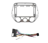 Structures Tableaux Bord Cadre D'autoradio Électrique 9 Pouces pour Hyundai I20 2012-2014 Climatisation Manuelle avec Faisceau De Câblage Et Façade(Frame and Cable)