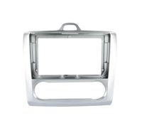 Structures Tableaux Bord Cadre Panneau Radio DVD GPS 2 DIN 9 Pouces pour Tableau Bord Voiture Compatible Android avec Câble Navigation pour Ford pour Focus 2 S-Max 2004-2014(Auto)