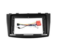 Structures Tableaux Bord Façade D'autoradio 2 DIN 9 Pouces avec Lecteur DVD GPS MP5 Plastique pour Mazda 3 2010-2012 Kit Montage sur Tableau Bord(Cord-Frame)
