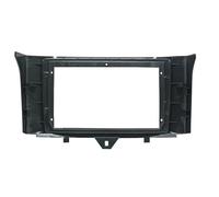Structures Tableaux Bord Façade D'autoradio 2 DIN pour Smart Fortwo 2011-2015 avec Lecteur DVD Adaptateur De Cadre Et Plaque De Montage pour Tableau De Bord