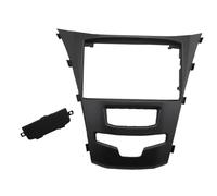 Structures Tableaux Bord Façade D'autoradio 2 DIN pour SsangYong pour Korando pour Actyon 2014 Kit D'installation avec GPS Lecteur DVD CD Montage sur Tableau De Bord Et Cadre