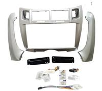 Structures Tableaux Bord Façade D'autoradio 9 Pouces 2DIN Faisceau Câblage Adaptateur d'alimentation Panneau Stéréo pour Toyota pour Yaris XP90 pour Vitz pour Platz 2005-2012(Frame Cable-1)