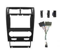 Structures Tableaux Bord Façade D'autoradio Android 2 DIN 9 Pouces pour Ford pour Mondeo 3e Génération 2004 2005 2006 2007 Kit Spécial Tableau Bord Lecteur DVD Panneau Cadre(Frame-2-cable-B)