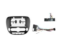 Structures Tableaux Bord Façade D'autoradio DVD 9 Pouces pour KIA pour Soul 2014 2016-2019(Only FrameA Cable1)