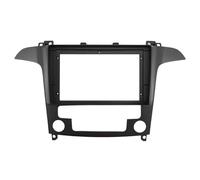 Structures Tableaux Bord Kit D'adaptation De Façade De Tableau De Bord pour Autoradio Android 9 Pouces pour Ford S-Max 2006-2015(Auto AC)