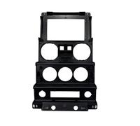 Structures Tableaux Bord Kit D'encadrement pour Autoradio Android 2 DIN Compatible avec pour Jeep pour Wrangler 2008 2009 2010 Panneau Finition Plastique pour Tableau Bord(2WD)