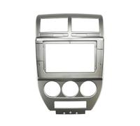 Structures Tableaux Bord Kit Façade en Plastique pour Autoradio 2 DIN 10,1 Pouces pour Jeep pour Compass pour Patriot 2007-2009 avec GPS Lecteur MP5(Frame)