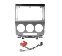 Structures Tableaux Bord pour Ford pour Ranger 2000 2010 Façade D'autoradio 2 DIN 9 Pouces avec Lecteur DVD GPS MP5 Kit D'installation pour Tableau Bord(AT Frame Cable)