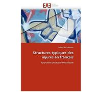 Structures Typiques Des Injures En Français