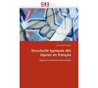 Structures typiques des injures en français - Mateiu-I - Universitaires Europeennes - broché - Etude