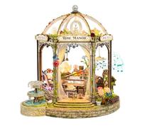 STRUCWOOD Rose Manor Kit de construction de maison miniature 3D avec lumières musicales