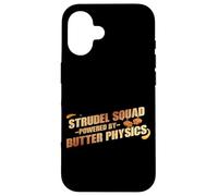Strudel Squad Powered by Butter Physics Coque pour iPhone 16