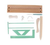 Strumenti Legatoria - Kit Rilegatura Libri | Kit Di Rilegatura Del Libro | Rifornimento Diario Fatto A Mano | Binder Portatile Con Manuale Curvo Per Gli Studenti File School Notebook Associati Adulti
