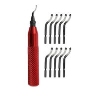 Strumento Di Sbavatura In Metallo | Ergonomici In Acciaio Ad Alta Velocità | Ustensile Per Sbavatura Resina | Adatto per Tubi di Rame, Principianti, Uso Domestico e da Lavoro, Interno ed Este