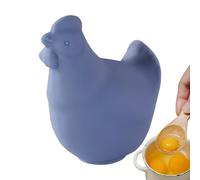 Strumento Separatore Uova | Accessorio per Filtrare Tuorli,Divisore Alimentare In Silicone Bianco Cibo Da Cucina Per Chef Dolcieria Ristorante