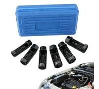 Strut Nut Socket Set, 6 Piece Shock Absorber Remover Kit, Automotive | Vehicle Repair Accessory Trailer Rv Socket Set Sedan Shock Absorber Tool Car Maintenance Socket Garage Workshop Utility