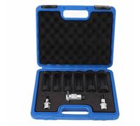 Strut Nut Socket Set, Suspension Strut Socket Set with 12 - Point Drive for Easy Removal, 16mm 18mm 19mm 21mm 22mm 24mm Universal Fit for Cars