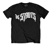 Struts the - T-Shirt # L Unisex Black # 2018 Tour Logo [Import]