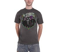 Struts the - The Strut T Shirt Standing Band Logo Nouveau Officiel Homme Dark Heather Size M