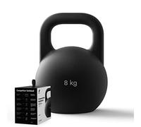 STRYVE Kettlebell | 8 kg Unisex-Adult, All Black