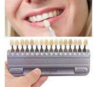 STSE 16 Couleurs Couleur des Dents dentaires modèle Guide de l'ombre, Les Dents Professionnelles 3D Blanchiment des matériaux de Suivi Color Chart Soins bucco-dentaires Outils de Dentiste
