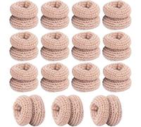 STSTR Lot de 15 bandages respirants en coton élastique pour les doigts pour les plaies, protège-doigts pour le jardinage, la peinture, la cuisine (couleur peau)