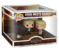 Funko Pop Moment Attack On Titan Eren Meets Reiner Figure Marron