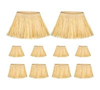 Sttejlbho 10 PièCes Kit de Paille D'ÉPouvantail Accessoires de Costume D'ÉPouvantail en Papier Attaches de Cou, De Bras et de Cheville pour Accessoire de FêTe