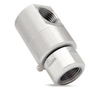 Sttejlbho Enrouleur de Tuyau Pivotant 1/2 Po, 5024-Ni-AL FXF Pivotant en Acier Robuste avec Raccord de Graisse pour Raccords Rotatifs Industriels, Installation Facile
