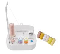 Sttejlbho Grand Porte- de Bobine Blanc avec Bouchon Automatique pour Enroulement de de Machine à Coudre, Utiliser 1 Pièce