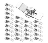 Sttejlbho Kit D'Installation de Pinces pour Évier Sous Plan 26 Pièces Support de Fixation Adapté à L'Installation dans la Cuisine et la Salle de Bain