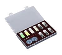 Sttejlbho Poudre Fluorescente Lumineuse D'Horloge, Kit de Poudre Lumineuse à Mélange Facile pour Horlogers pour Aiguilles D'Horloge