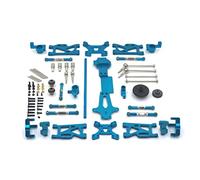Sttejlbho pour 144001 144002 144010 1/14 Kit de PièCes de Mise à Niveau en MéTal de Voiture RC Accessoires de Modification de Bras Oscillant d'arbre D'EntraîNement, Couleur 2