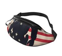sttung Sac banane tout-en-un avec impression du jour commémoratif des soldats militaires américains pour les amateurs de randonnée, de voyage et de course à pied, Noir , Taille unique