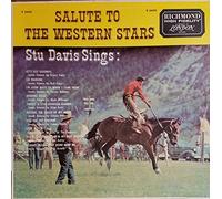 STU DAVIS - salutes the western stars (LONDON 6 LP)