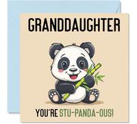 Stu-Panda-ous Cartes d'anniversaire amusantes pour petite-fille de la part