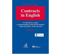 Stuart G. Bugg Contracts in English: An introductory guide to understand (Relié)
