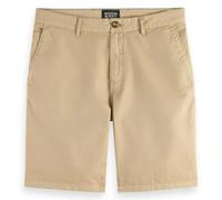 Stuart Garment-Dyed Cotton-Blend Short en sergé, Seastone 6896, 28W