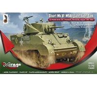 Stuart Mk.vi M5a1 (late) Light Tank - 1:72e - Mirage Hobby