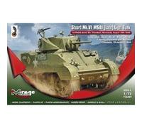 Stuart Mk.vi M5a1 (late) Light Tank - 1:72e - Mirage Hobby